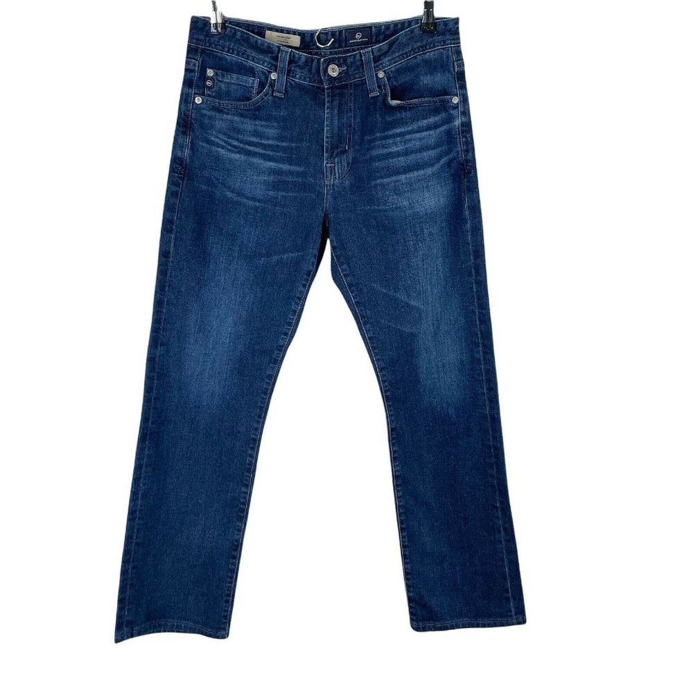 AG Adriano Goldschmied The Protege Sz 30 x 30 Straight Leg Dark Blue Jeans